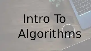 What is an Algorithm ?  | Algorithms