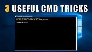 3 Useful CMD Tricks 2017