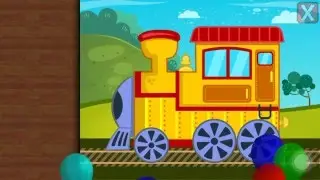 Поезда и транспорт – пазлы для младенцев