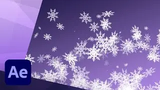 Create a Snowflake Transition in After Effects