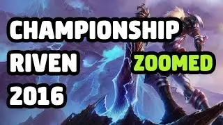 CHAMPIONSHIP RIVEN 2016 SKIN ZOOMED SPOTLIGHT - LEAGUE OF LEGENDS