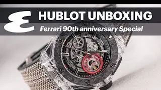 Unboxing US$60k Hublot Ferrari Sapphire