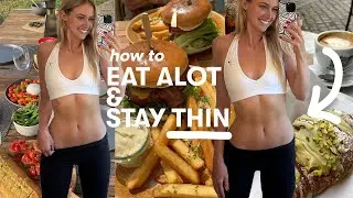 how you can eat whatever you want and stay thin (4 REAL TIPS)