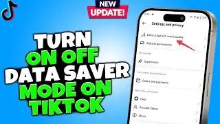 How to Turn On/Off Data Saver Mode on TikTok