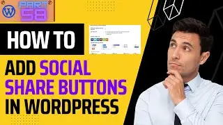 How to Add Social Share Buttons in WordPress | WordPress Tutorials in Hindi