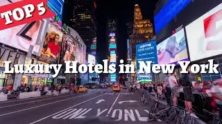 NEW YORK Hotel: Top 5 Best Luxury Hotels New York City || Best Luxury Hotels In New York