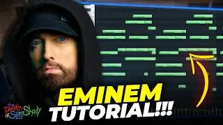 Making A Modern Eminem Type Beat For 'The Death of Slim Shady' Album