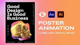 Poster Animation (Collab with Jeremy Mura) | Adobe After Effects Tutorial