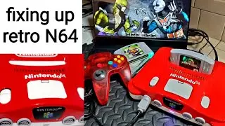 Resto/mod on retro Nintendo 64 / N64