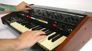 Roland Pro-Mars Vintage Analog Synthesizer Demo
