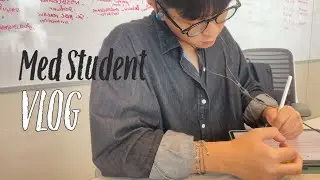 [Med Student VLOG, Eng Sub] Studying for the Second Test of Second Year