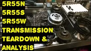 5R55S Teardown 5R55W Disassembly & 5R55 Fault Analysis Rebuild BF Falcon FG Falcon Ranger Mazda BT50