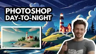 Turn Day into Night: Easy Photoshop Tutorial