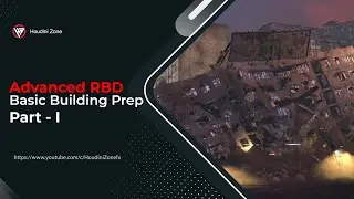 Basic Building Prep | RBD Tutorial Part 1 | Houdini Zone |