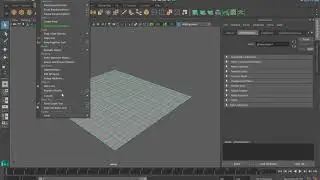 Maya: Import a 2D outline art (part 1)