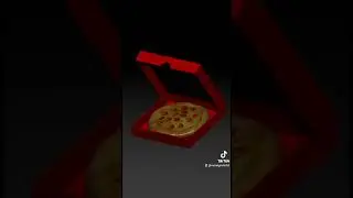 ¡Hice una pizza en 3D! #pizza #diseño3d #zbrush #zbrushsculpt