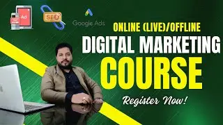 Online Digital Marketing Course, Live Classes, 100% Placement, Affordable Fee | Gaurav Dubey