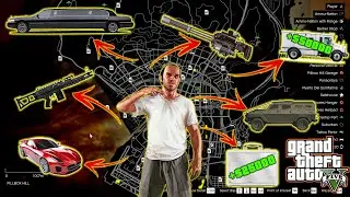 GTA 5 - All New Secret Money, Rare Cars & Weapon Locations with Trevor! (XBOX, PC, PS4, PS5)