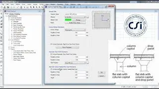 CSI SAFE - 03 Define Column Properties, Load pattern, load cases, load combination