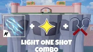 Light One Shot Combo. Blox Fruits