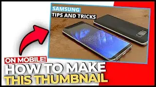 EASY! How to Make Thumbnail [On Mobile]