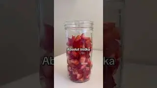 Strawberry Infused Vodka