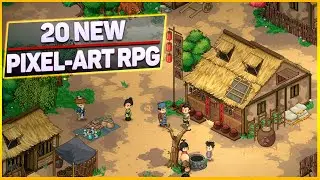 Топ 20 Новых Pixel-Art RPG игр | Пиксельные РПГ игры