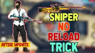 How to Use Sniper Without Reload || Awm No Reload Trick Free Fire - Garena Free Fire