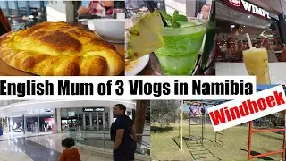 English Mum of 3 Namibian Vlogs Windhoek Visit CamelThorn Coffee Shop & Garden Centre Grove Mall