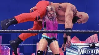 WWE 2k24 MODS: Alexa Bliss vs Braun Strowman #intergender #wrestling