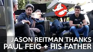 GHOSTBUSTERS FAN FEST EXCLUSIVE: Jason Reitman thanks Paul Feig and his father Ivan Reitman