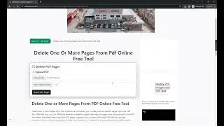 Delete One Or More Pages From Pdf Online Free Tool - w3aischOOls