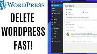 How to delete WordPress