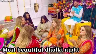 MOST BEAUTIFUL DHOLKI NIGHT 🪘 | MAMA PLAYS THE DHOLKI ON BROTHERS WEDDING 😍❤️