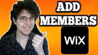 How To Add Members To Wix Site