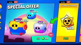 WOOOW!🎁🎁🎁 CURSED FREE GIFTS🔥 BRAWL STARS UPDATE!!