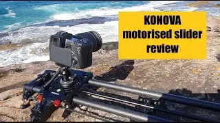 KONOVA Motorised Slider review - dynamic time-lapse video