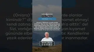 En'am Suresi 10-14. Ayetler | Tamamını YouTube ve Spotify üzerinden dinleyebilirsiniz.