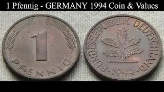 1 Pfennig, GERMAN Democratic Republic - 1994 Coin & Values