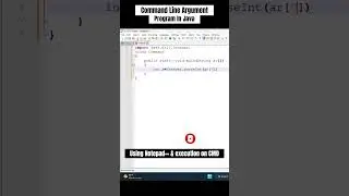 Java Program In Command Line Argument💻 #shorts #Java program #Coding Tutorials #code
