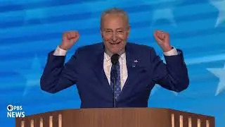 WATCH: Sen. Chuck Schumer speaks at 2024 Democratic National Convention | 2024 DNC Night 2