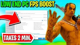 How To Boost FPS in Fortnite Season 7 Low End PC! 🔧 (MAX FPS in 2 Minutes)