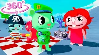 Vs Flippy Happy Tree Friends vs FNF 360° 3D Animation