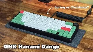 I tried my first set of GMK Keycaps - GMK Hanami Dango