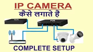 IP Camera Installation & Configuration|Dahua IP Camera & NVR Proper Setup | CCTV Camera Installation