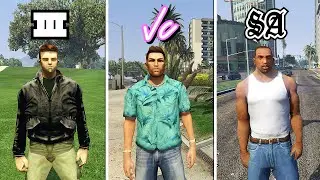 Jugando a TODOS los GTA dentro de GTA 5