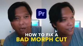 How to fix a BAD MORPH CUT Transition | 3 Ways to create MOTION BLUR in Premiere Pro