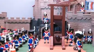 La Révolution Française : la guillotine ! Stop motion Playmobil !