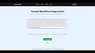 How to convert Base64 to Image