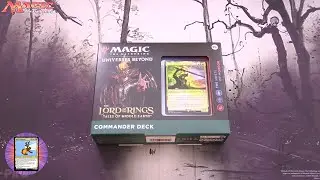 Lord of the Rings MTG Commander Deck: The Hosts of Mordor Unboxed